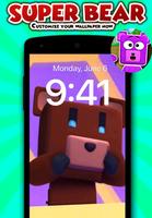 Super Bear Wallpaper الملصق