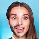 Face gender changer app swap 圖標