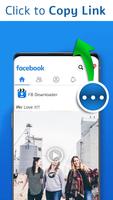 Downloader for facebook Videos स्क्रीनशॉट 1