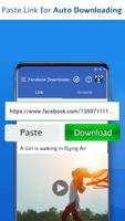 Downloader for facebook Videos ảnh chụp màn hình 2