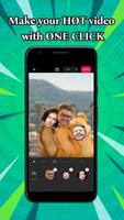 Funny Birthday Video Maker - Add Face to Video постер