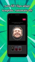 Funny Birthday Video Maker - Add Face to Video скриншот 1