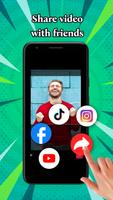 Funny Birthday Video Maker - Add Face to Video скриншот 2