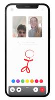 Face Video Call Adviser Audio captura de pantalla 2