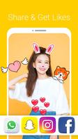 Wonder Plus Camera -  Sweet Camera, Face Stickers poster