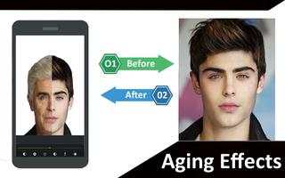 Face App - Face Aging Effects Photo Editor Pro Plakat