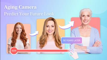 FutureCam-Cartoon Filters &Animal Face& Palmistry Poster