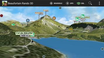 3 Schermata Beaufortain Rando 3D