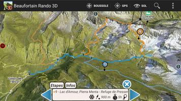 2 Schermata Beaufortain Rando 3D