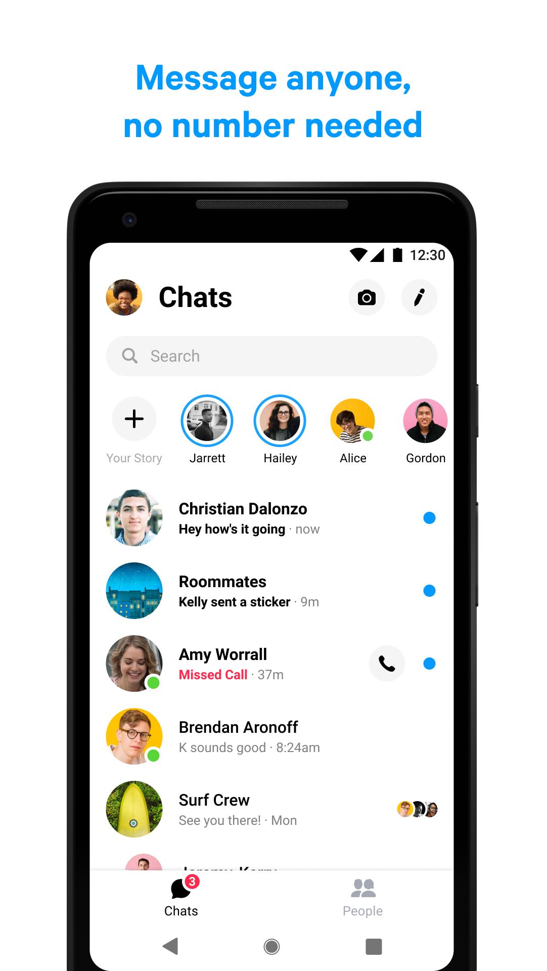 Messenger screenshot 1
