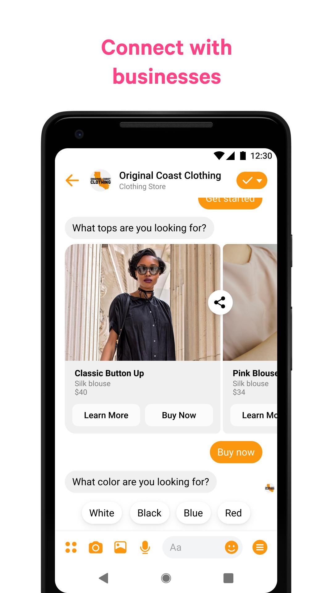 Messenger screenshot 1