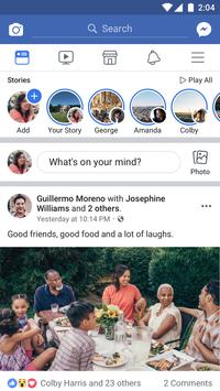 Facebook poster