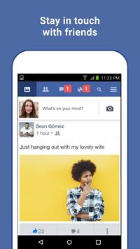 Facebook Lite screenshot 1