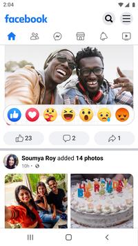 Facebook Lite screenshot 1