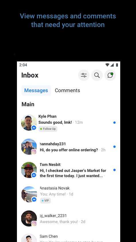 Facebook Page Manager App Facebook Page Manager App