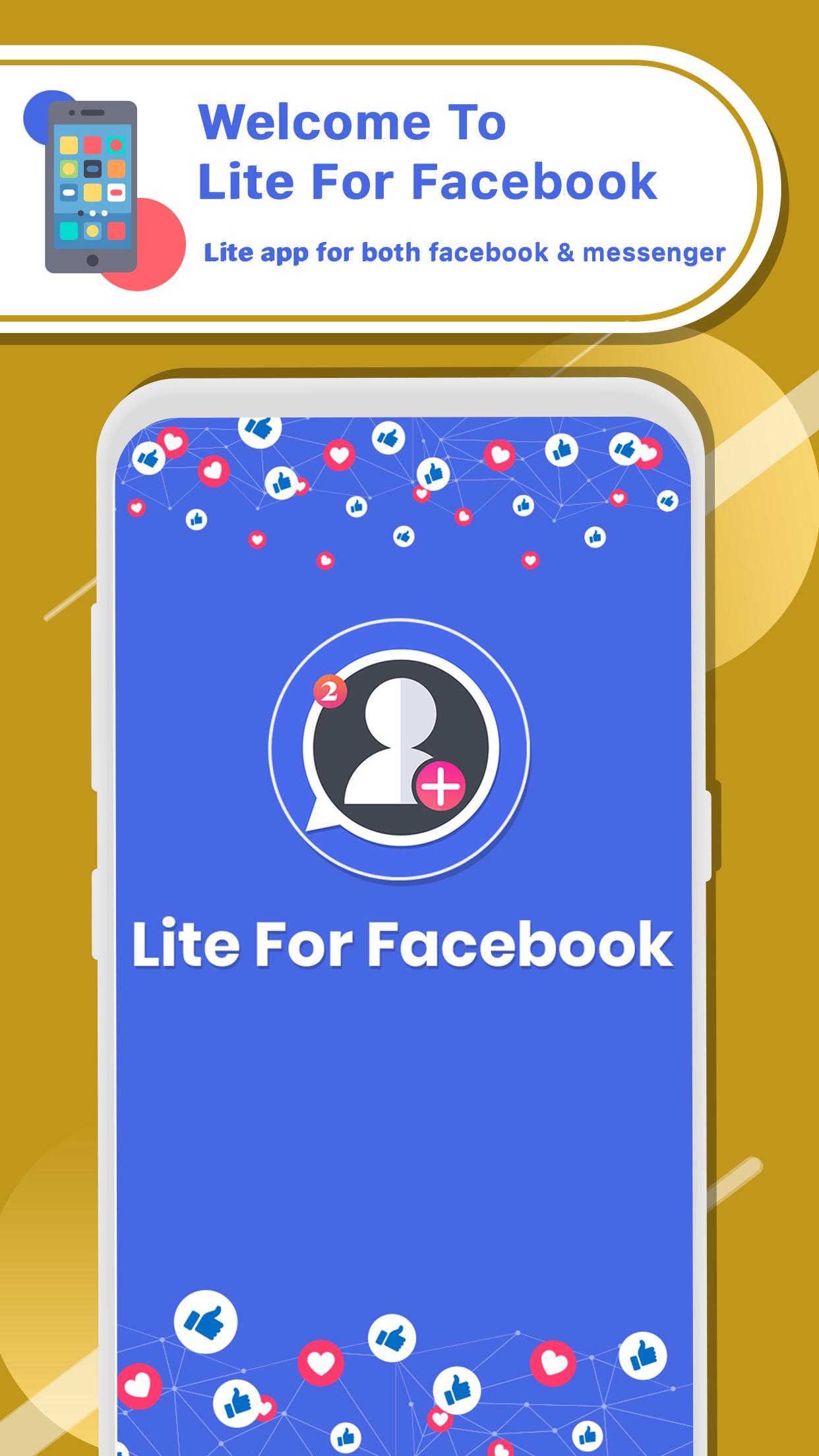Android 用の Lite for Facebook - Lite Messenger APK をダウンロード