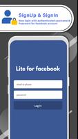 Lite for Facebook - Lite Messenger Ekran Görüntüsü 1