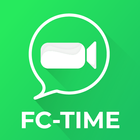 Appel vidéo gratuit, Messagerie invisible, Fc Time icône