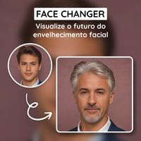 Future Self Face Aging Changer Cartaz