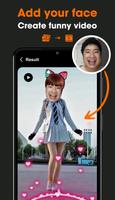 Add Face To Video Reface video スクリーンショット 2