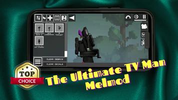 TV Man Mod Melon Skibidi capture d'écran 2