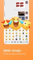 Facemoji Keyboard-Emoji, Fonts plakat