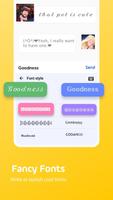Facemoji Keyboard-Emoji, Fonts स्क्रीनशॉट 2