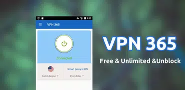 VPN 365 -Proxy rápido e seguro