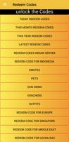 Redeem Codes पोस्टर