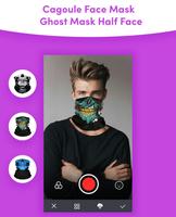Cagoule Face Mask - Ghost Mask Half Face Affiche
