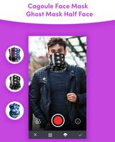 Cagoule Face Mask - Ghost Mask Half Face capture d'écran 1