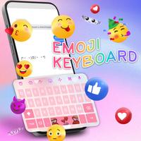 Keyboard Themes: Emoji & Fonts постер