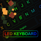 Neon LED Keyboard - RGB Themes Zeichen