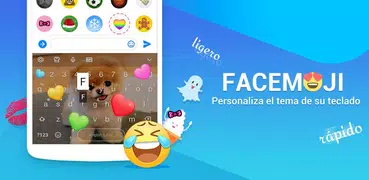 Teclado Emoji Facemoji Lite - 