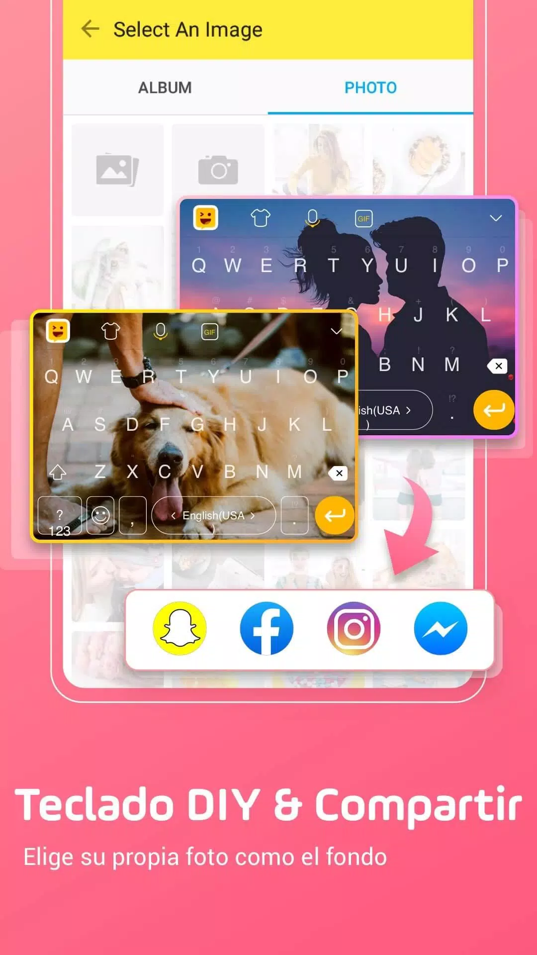Descarga de APK de Teclado Emoji Facemoji Lite - para Android