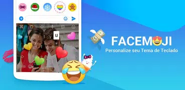 Facemoji Keyboard for Tecno-Themes & Emojis