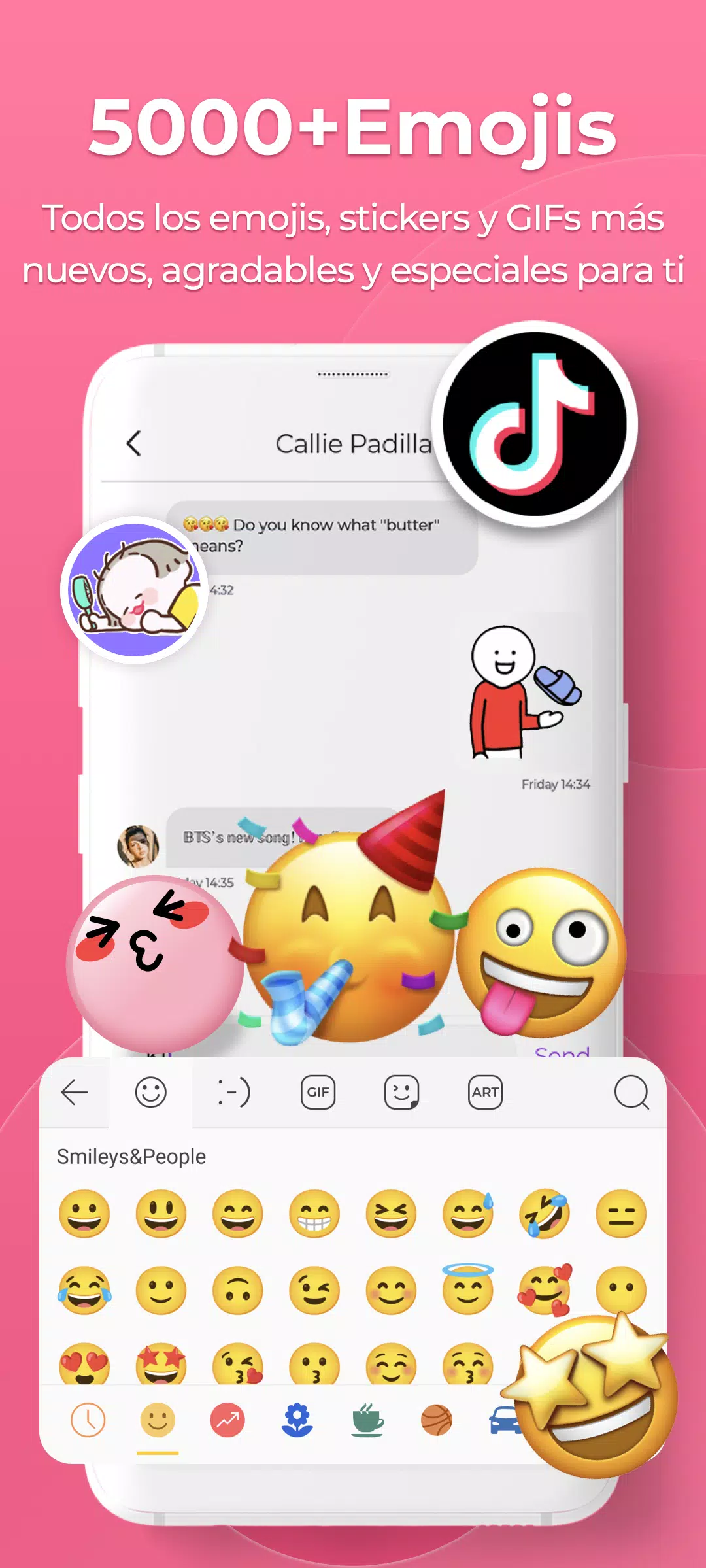 Descarga de APK de Teclado Emoji lite-Emoji,Temas para Android