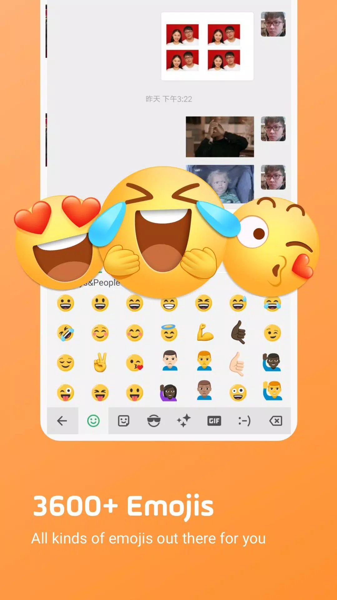 Facemoji Emoji Smart Keyboard-Themes & Emojis APK pour Android Télécharger