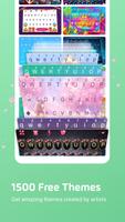 Facemoji Emoji Smart Keyboard-Themes & Emojis تصوير الشاشة 1