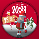 Santa - Christmas Watch Face أيقونة