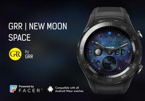 GRR | NEW MOON SPACE Watch Fac Affiche