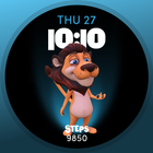 3D Lion Watch Face آئیکن