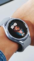 3D Lion Watch Face Affiche