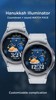 Hanukkah countdown watch face screenshot 3
