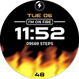 Animated Fire Watch Face আইকন