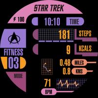 LCARS 2: STAR TREK Watch Face スクリーンショット 1