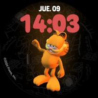 Garfield Rules - 3D Watch Face captura de pantalla 2