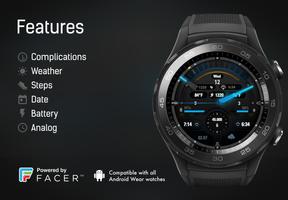 برنامه‌نما Wutronic - Odin Watch Face عکس از صفحه