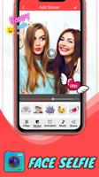 برنامه‌نما Face Selfie App - Video & Photo Editor عکس از صفحه