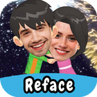 Add Face To Video Face Changer - Reface, Face Swap icône